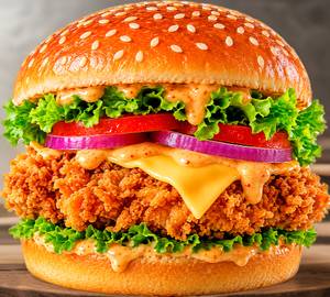 Zinger Chicken Burger