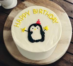 Happy Birthday Celebration Mango Cake