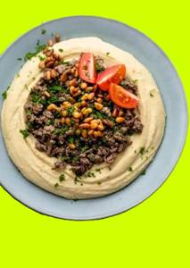 Hummus Lamb Platter