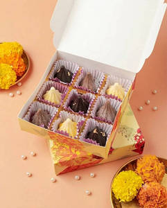 Assorted Chocolate Modak (pack Of 9)