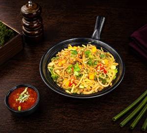 Paneer Burnt Chilli Garlic Noodle