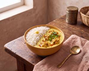 Kadhi Chawal Bowl