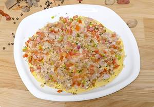 Fried Masala Papad