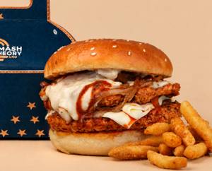 Ghee Chicken Smash Burger