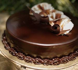 Eggless Truffle Cake