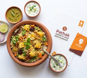 Veg  Hyderabadi Biryani