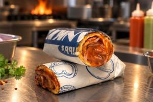 Double Egg Schezwan Chilli Wrap