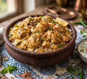 Chicken Dum Boneless Biryani
