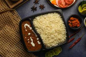 Dal Makhani+ Steam Rice