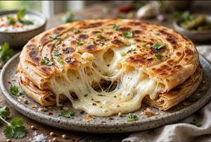 Cheese Paratha 2 Pc