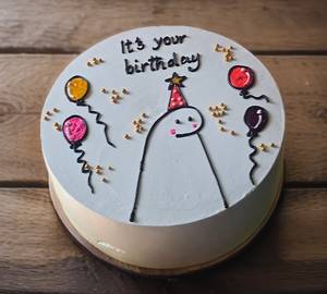 Happy Birthday Death By Chocolate Cartoon Cake