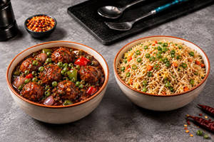Veg Manchurian Combo