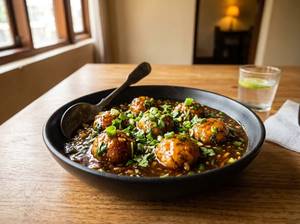 Veg Manchurian (Dry/gravy)