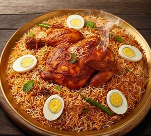 Special Egg Chicken Biryani