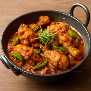 Kadai Chicken With Bone