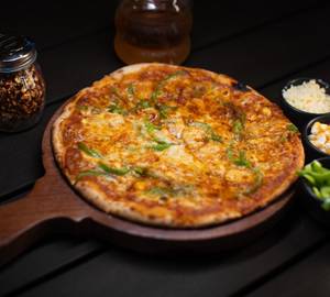 Corn And Capsicum Pizza