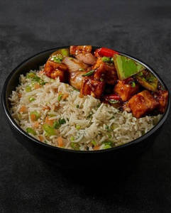 Panner Chilly Fried Rice  Jain