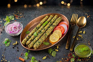 Shikari Seekh Pudina -e-murgh (4 Pcs)
