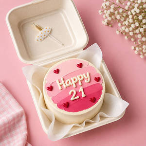Happy 21 Bento Cake