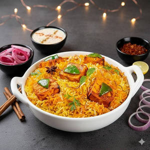 Paneer Tikka Biryani (4 Pieces)