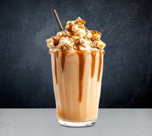 Vanilla shake with ice cream