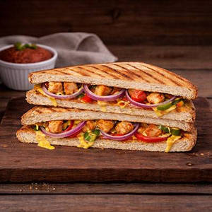 Panneer Tikka Sandwich