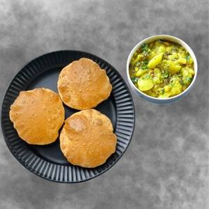 Poori 4 Nos With Potato Masala 250 Ml