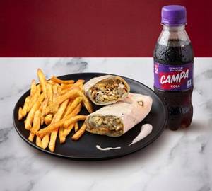 Chicken Shawarma Combo Rumali