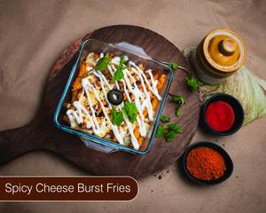 Spicy Cheese Burst Fries