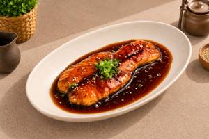 Salmon Teppanyaki In Spicy Teriyaki Sauce