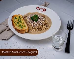 Roasted Mushroom Spaghetti
