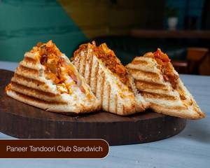Paneer Tandoori Club Sandwich