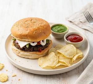 Veg cheese burger