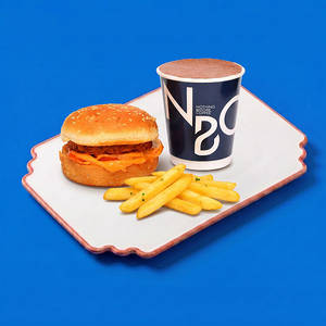 NBC Aloo Tikki Hot Chocolate Meal