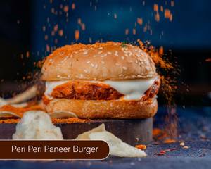 Peri Peri Paneer Burger