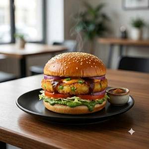 Aloo Tikki Burger