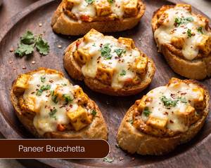 Paneer Bruschetta