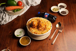 Egg Biryani+tup(250ml)
