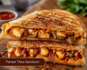 Paneer Tikka Sandwich