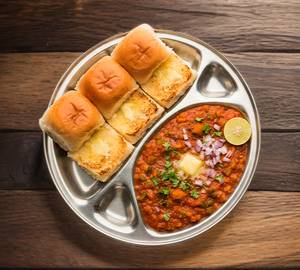 Special Pav Bhaji (cheese+4pav)