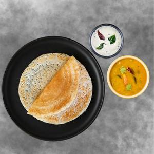 Dosa 3 Nos With Chutney And Sambar