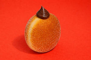 Dark Chocolate Ganache Berliner