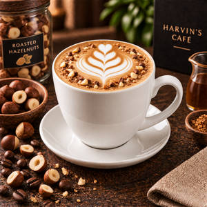 Roasted Hazelnut Latte