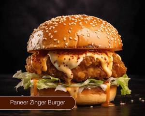 Paneer Zinger Burger