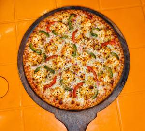 Paneer cheese pizza