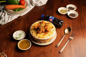 Mini Spl Chicken Biryani+tup(250ml)