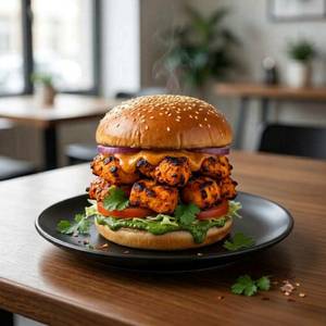 Chicken Tikka Burger
