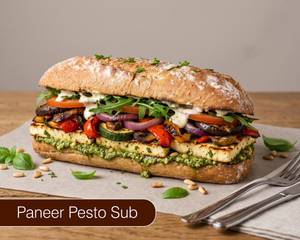 Paneer Pesto Sub