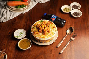Mini Paneer Biryani+tup(250ml)