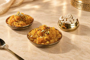 Desi Ghee Moong Dal Halwa